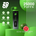 ZOOY SHISHA 25000 Puffs Harga grosir vape sekali pakai